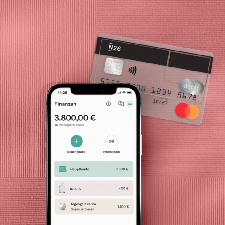 Neobank heißt nicht, dass es nicht auch Kredit- oder Debitkarten gibt. Die kommen dann schon per Post oder liegen auf Wunsch digital vor. (Foto: N26)
