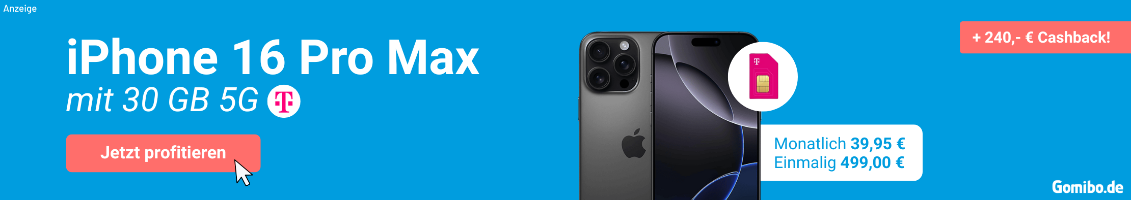 Gomibo iPhone 16 Pro Max Deal