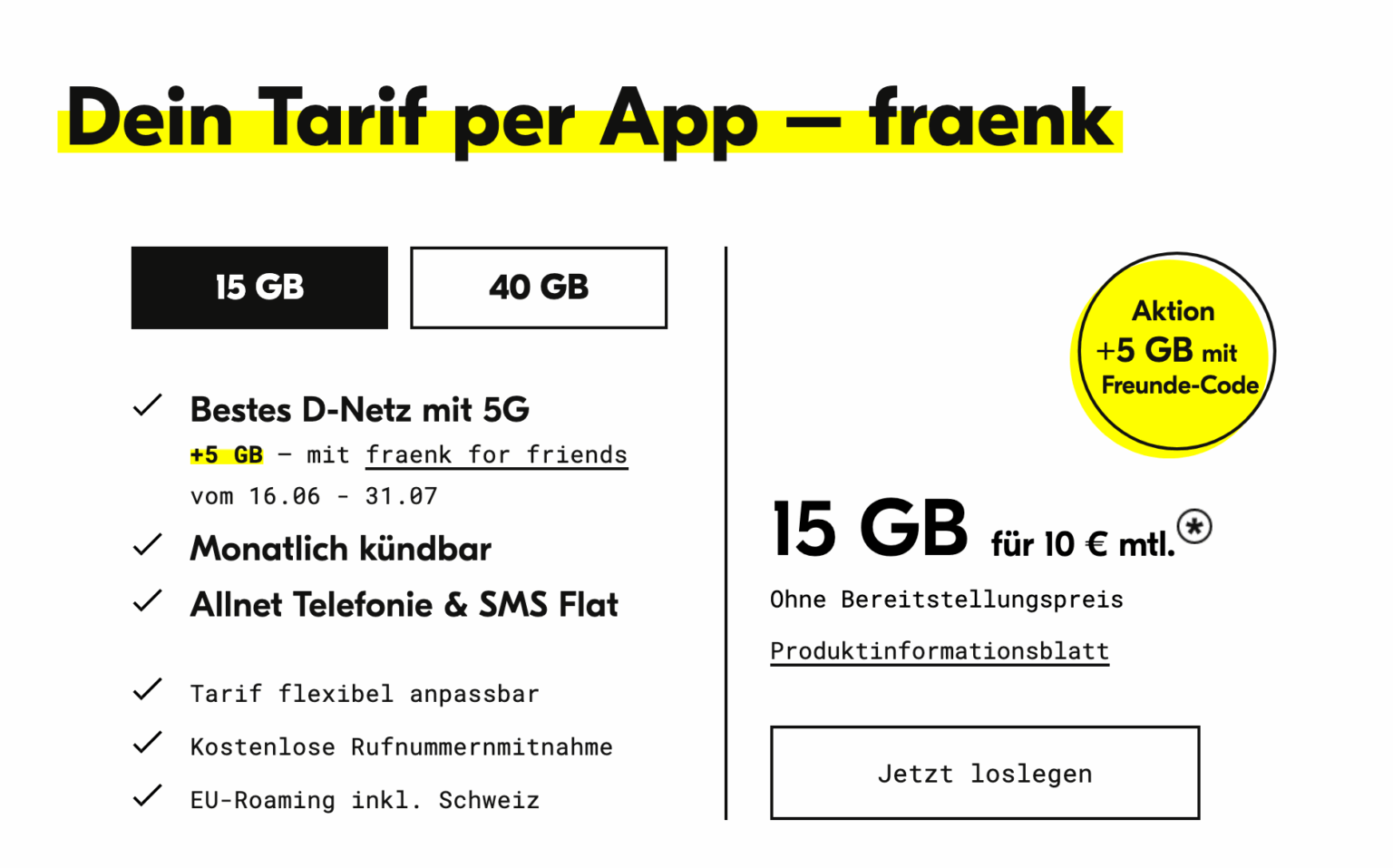 Aktion fraenk for friends Juni 2025