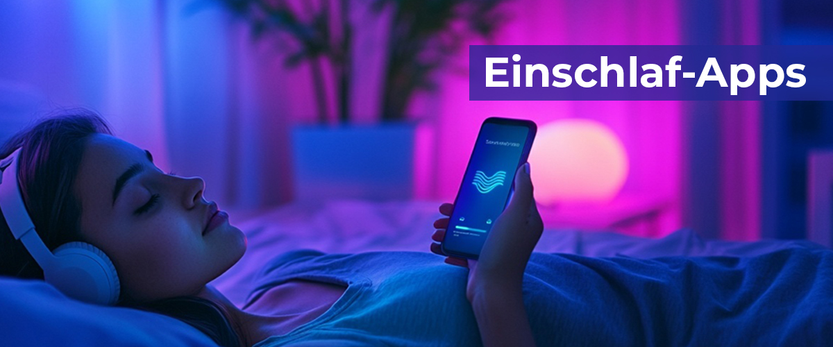 Beste Einschlaf-Apps im Test - Header