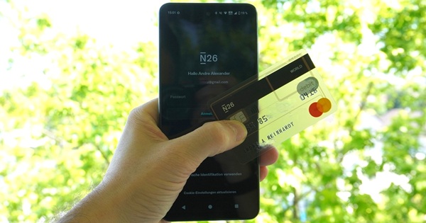 N26 lässt Dich Dein Konto auf dem Handy verwalten