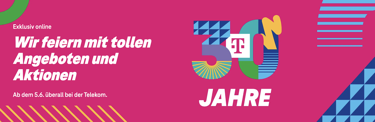 30 Jahre Telekom Geburtstag