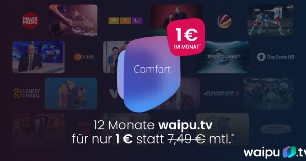 waipu TV Aktion