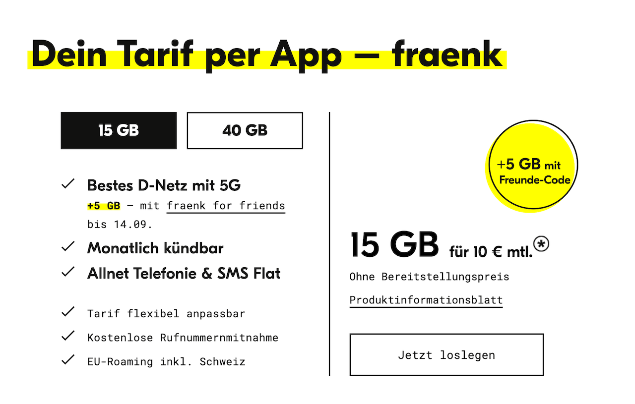fraenk for friends