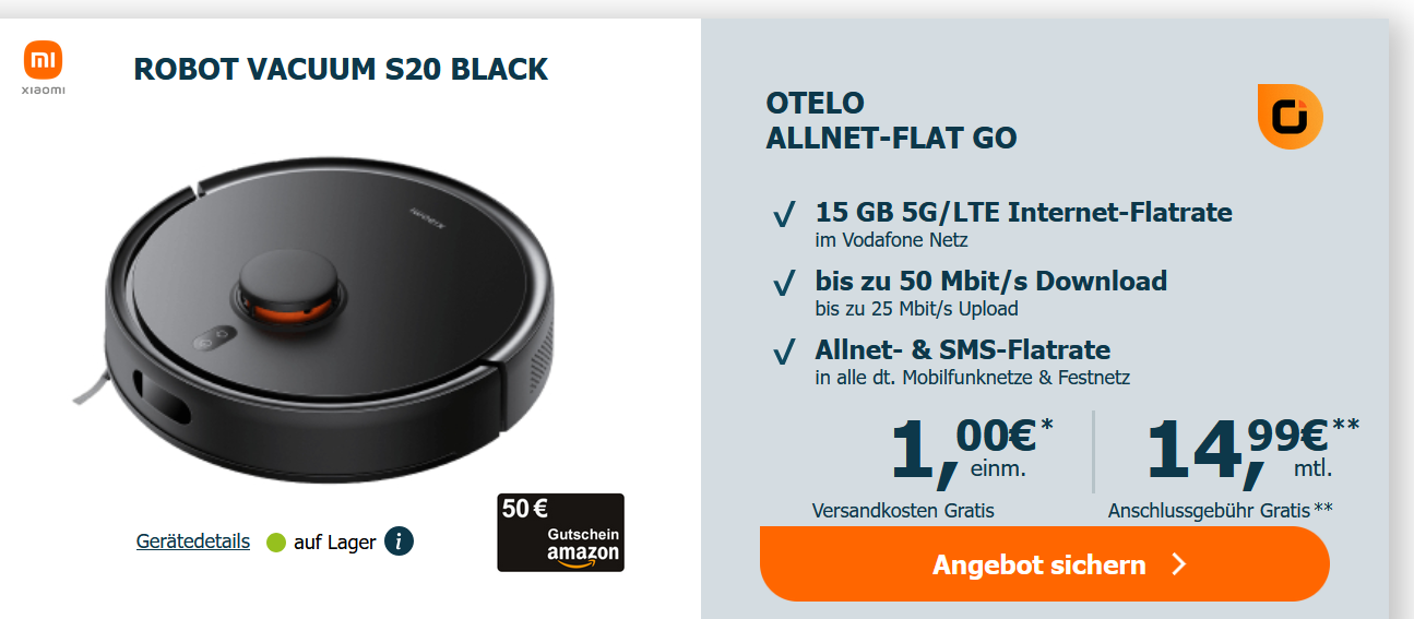 LogiTel Saugroboter-Deal
