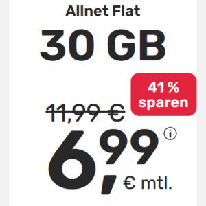handyvertrag 30 GB