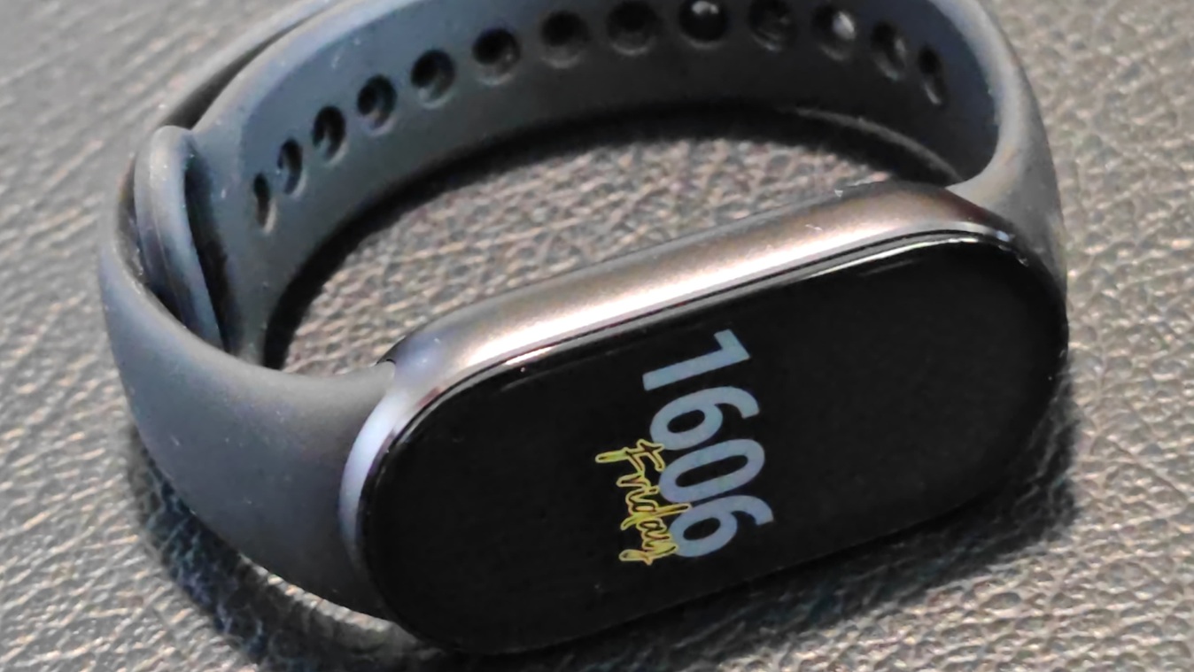 Auch das Band 10 schläft ab und an (Always-on-Display)