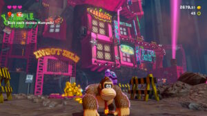 Screenshot von Bananza