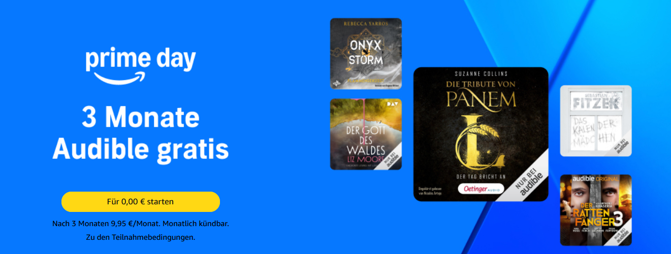 Audible drei Monate gratis testen