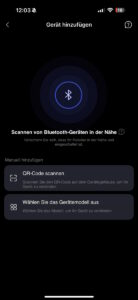 Eureka App: Saugroboter koppeln