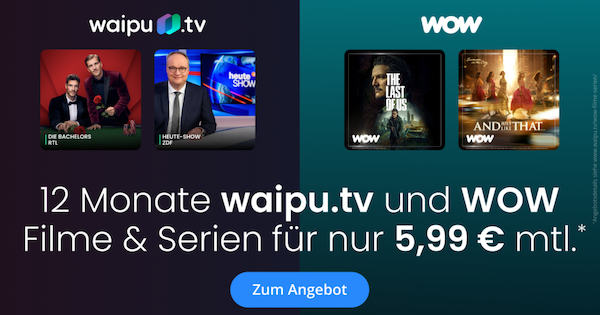 waipu.tv Wow Filme und Serien Magazin Teaser