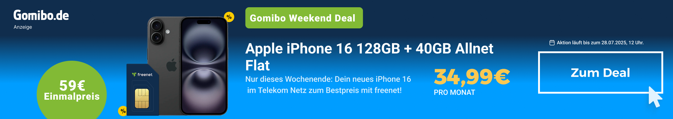 Gomibo Weekend Deal