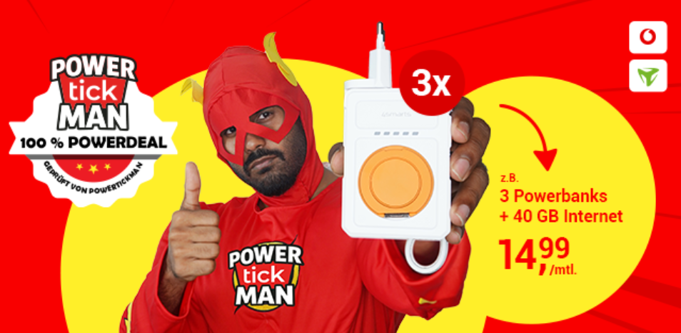 handytick powerbank Deal