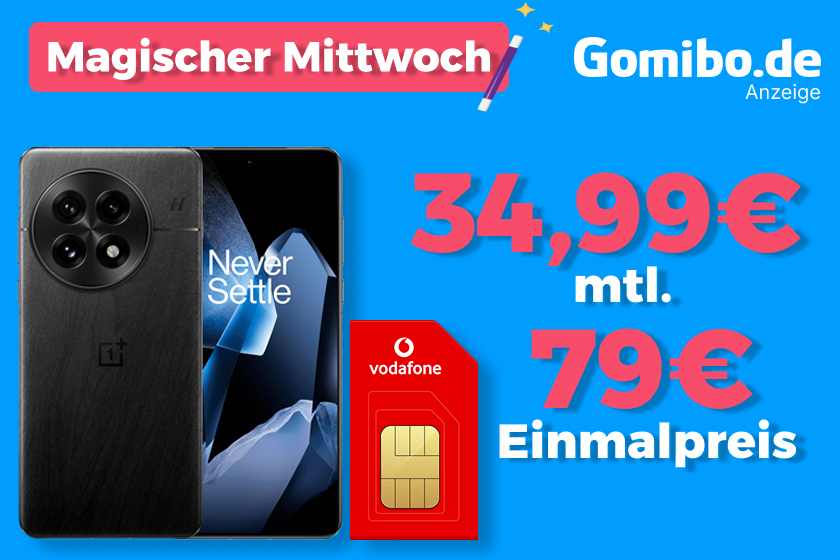 Gomibo Magischer Mittwoch OnePlus Deal