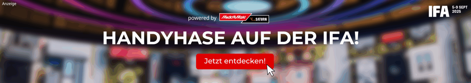 Handyhase auf der IFA powered by MMS Banner Desktop