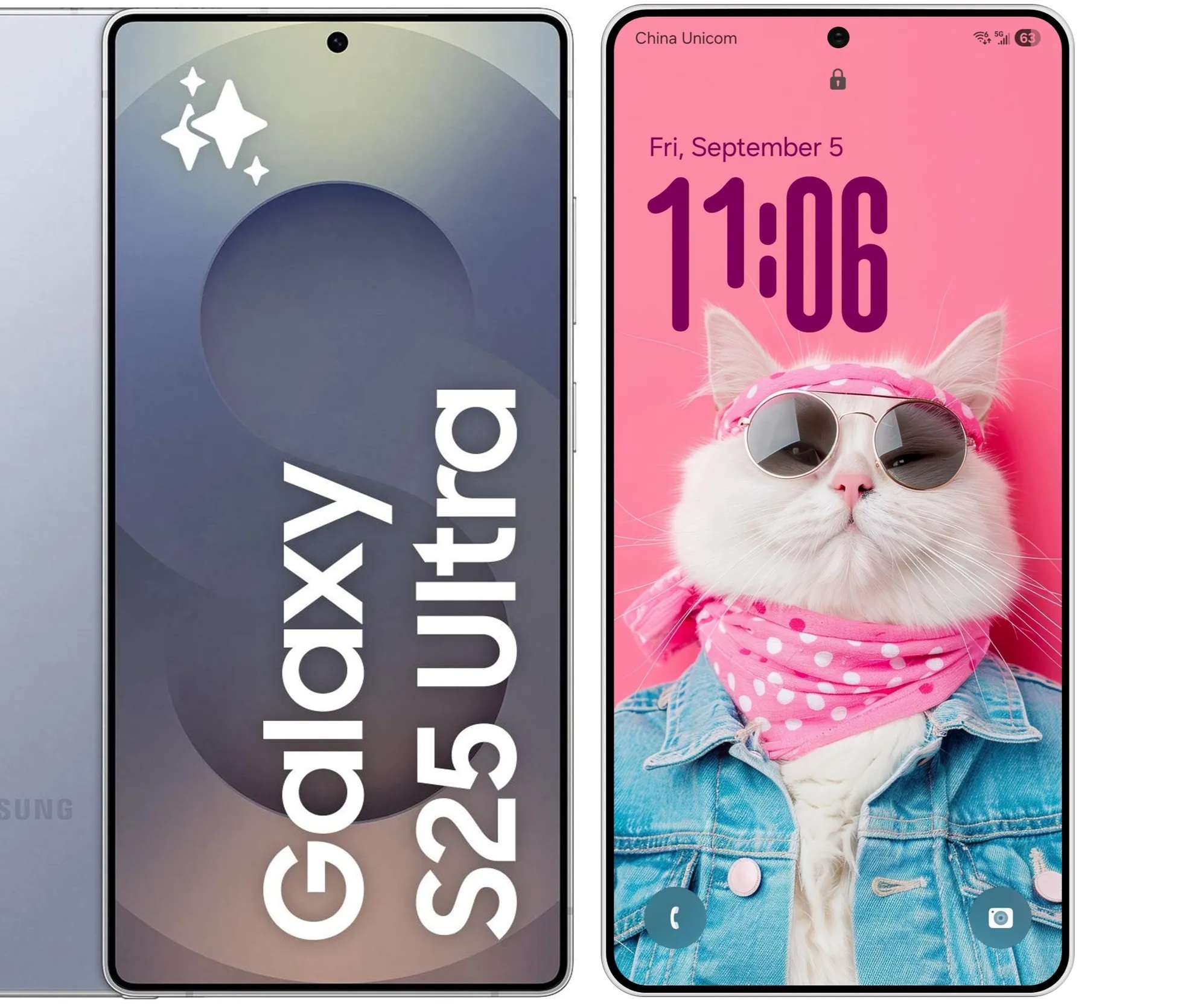 Galaxy S26 Ultra (rechts) im Vergleich zum Galaxy S25 Ultra