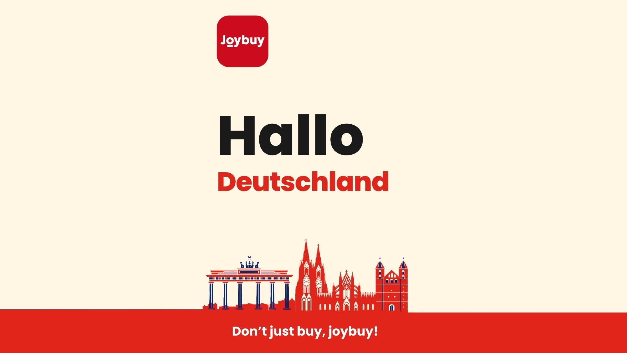 Joybuy ist bei uns verfügbar