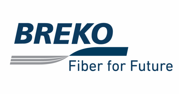Breko-Logo mit "Fiber for Future"-Schriftzug.