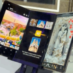 Das Samsung Flex G auf dem MWC Teaser