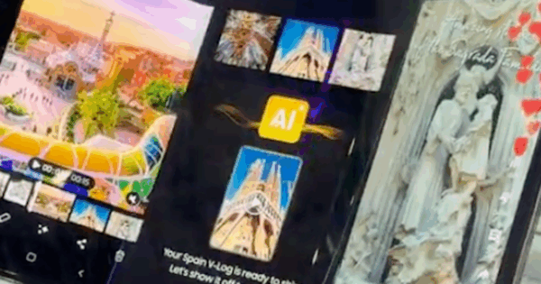 Das Samsung Flex G auf dem MWC Teaser