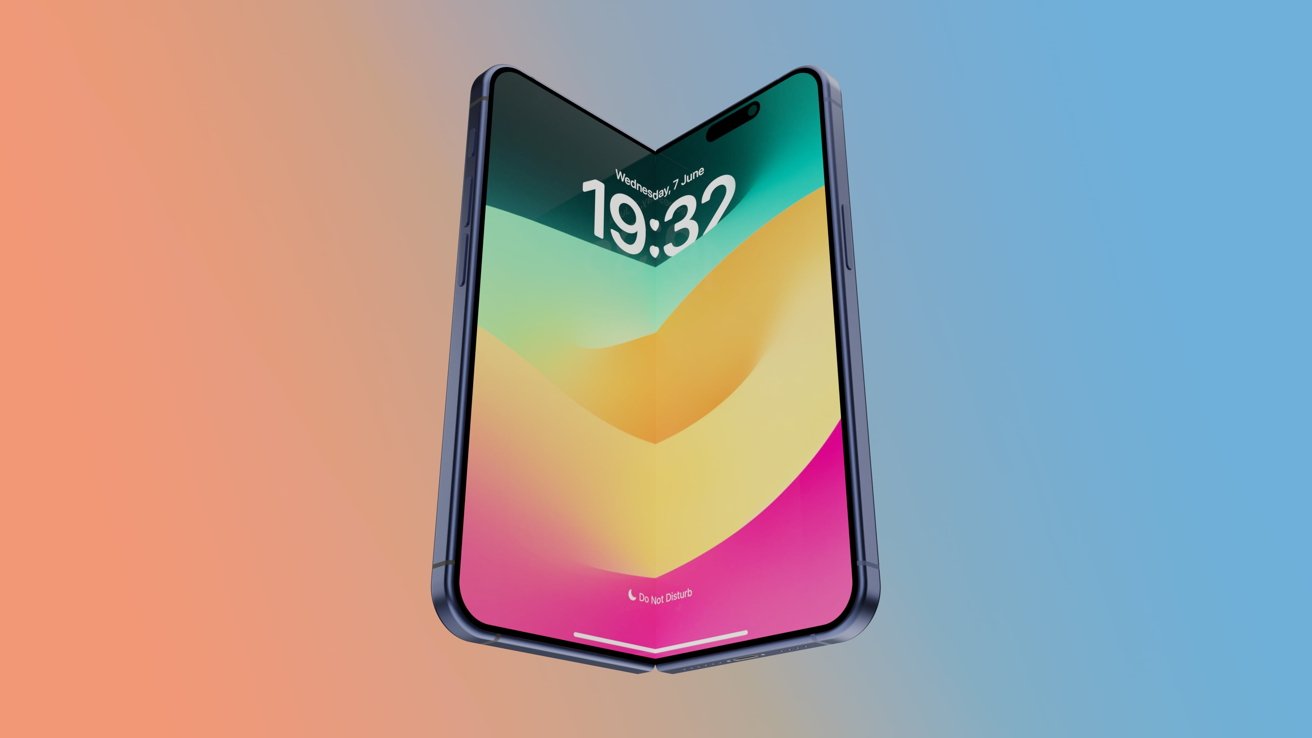 Fan-Render Apple iPhone Fold von Apple Insider – mit Vertrag in den Netzen von Telekom, Vodafone, O₂ Telefónica und 1&1