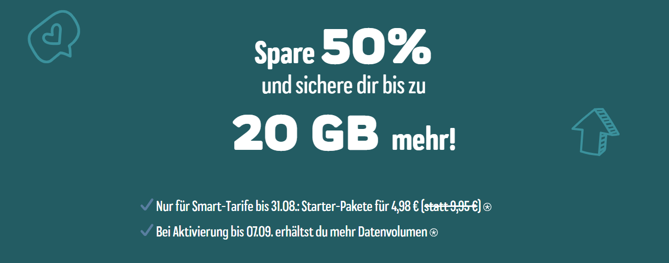 ja! mobil Prepaid-Tarife