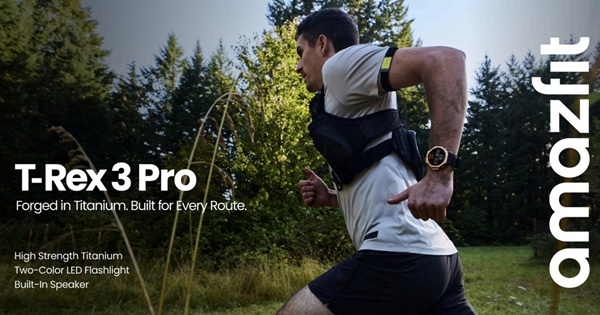 Amazfit T-Rex 3 Pro ist eine Uhr fürs Grobe