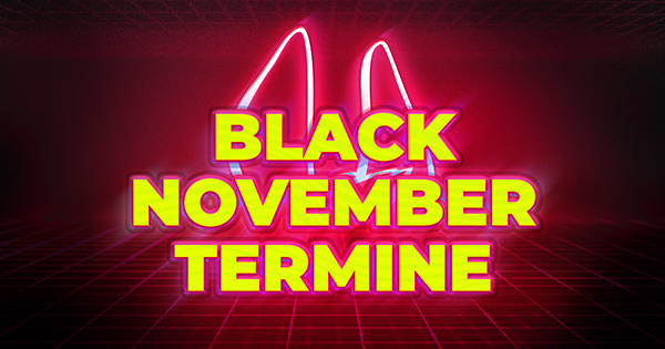 Die wichtigsten Black November Termine im Überblick