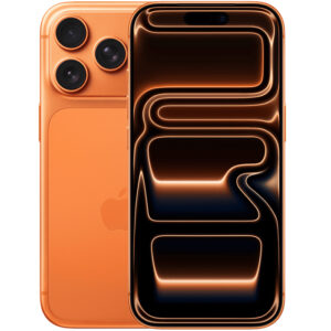 iPhone 17 Pro Gerätebild Comic Orange