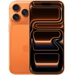 iPhone 17 Pro Max Gerätebild Comic Orange