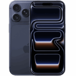 iPhone 17 Pro Gerätebild Tiefblau Transparent