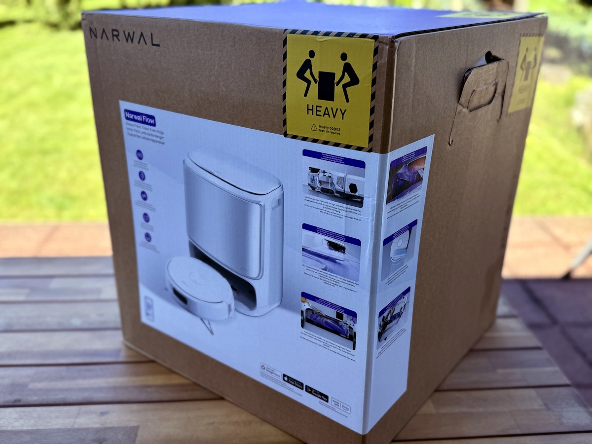 Narwal Flow im Test – Kiste