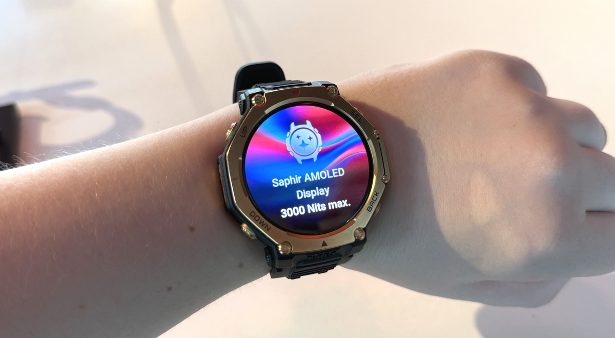 Amazfit T-Rex 3 Pro – Helligkeit