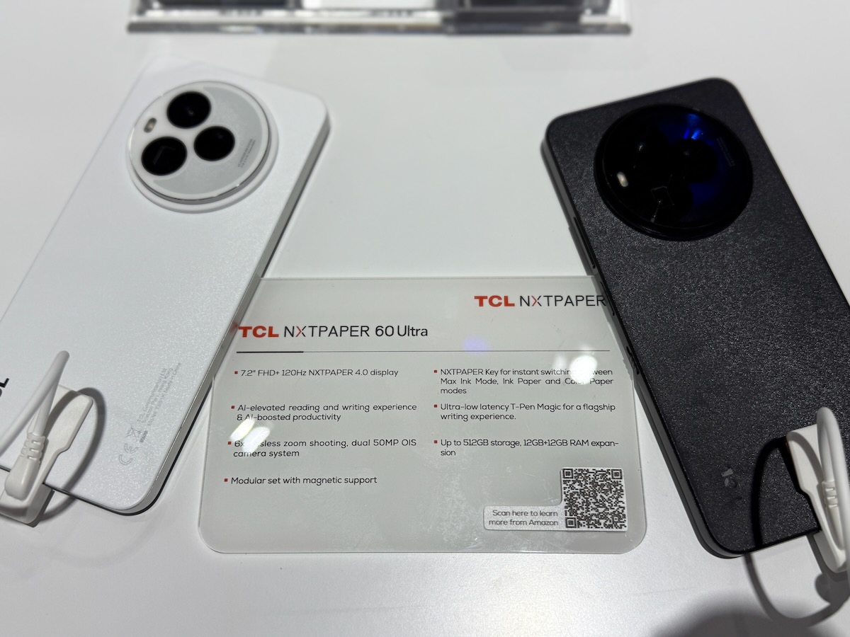 TCL Nxtpaper 60 Ultra in Schwarz oder Weiß