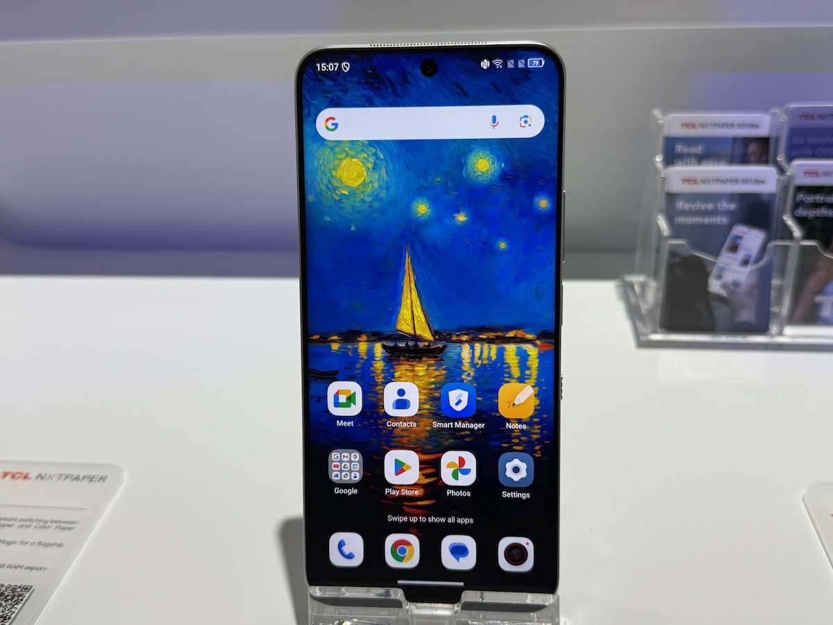 TCL Nxtpaper 60 Ultra im Vollfarbmodus