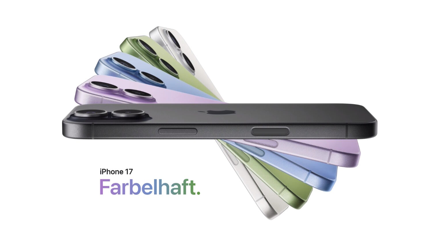 Apple iPhone 17 mit Vertrag in den Netzen von Telekom, Vodafone, O₂ Telefónica und 1&1