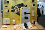 Aufgebautes Linus L2 mit Optionen am Stand.