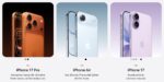 iPhone 17 Serie im Vergleich Übersicht