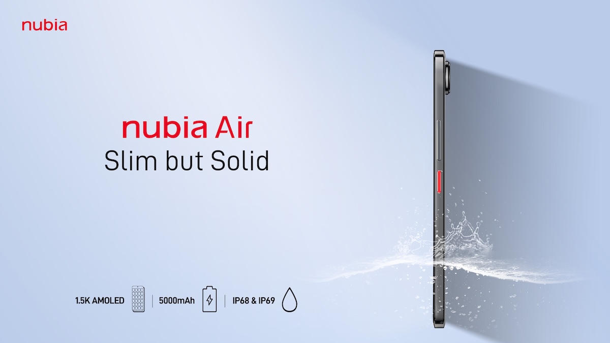 ZTE Nubia Air - Header