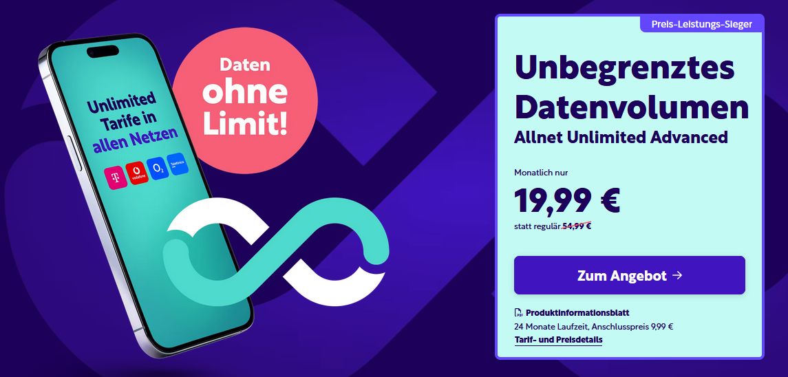 Unlimited Mobile gestartet