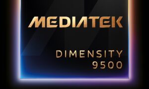 Ausschnitt eines Chip-Modells mit Mediatek- und Prodiktnamen-Logo.