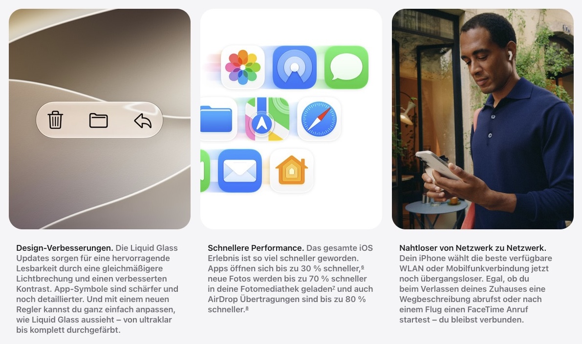iOS 27 Änderungen von Apple am System