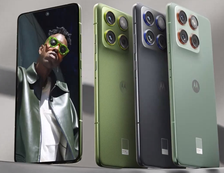 Leak via Evan Blass (auf X): Motorola Edge 70 (Video-Screenshot: Handyhase.de) mit Vertrag in den Netzen von Telekom, Vodafone, O₂ Telefónica und 1&1