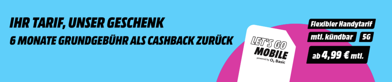 Let's go mobile cashback