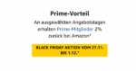 Amazon Visa Black Friday Aktion