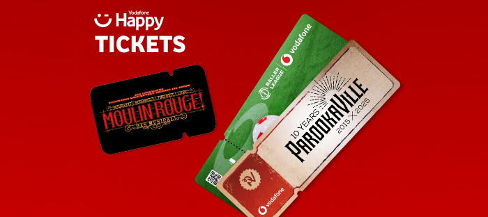 Vodafone Happy Tickets