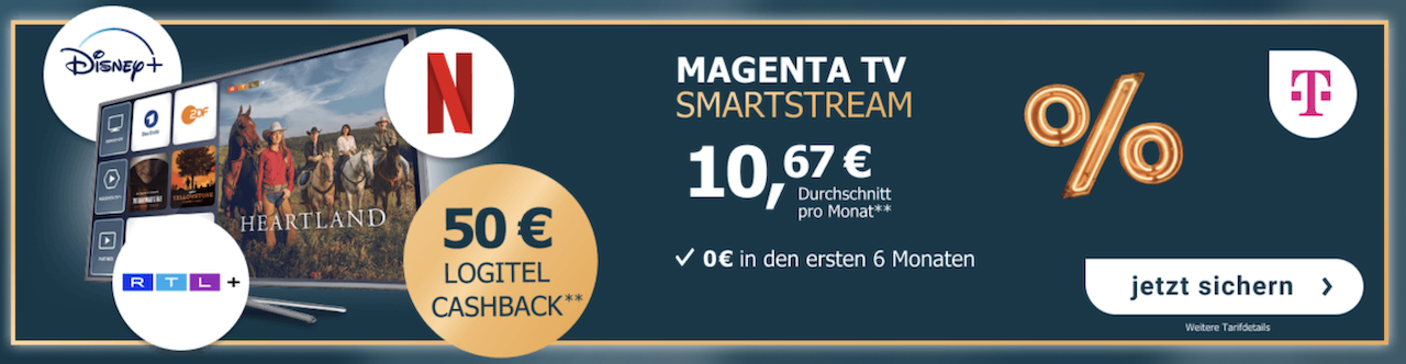 Magenta TV zum LogiTel Geburtstag