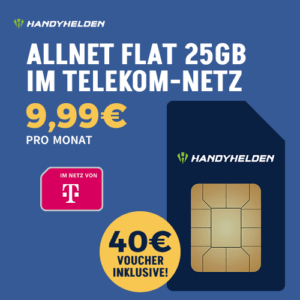 Handyhelden 25 GB Aktionsdeal