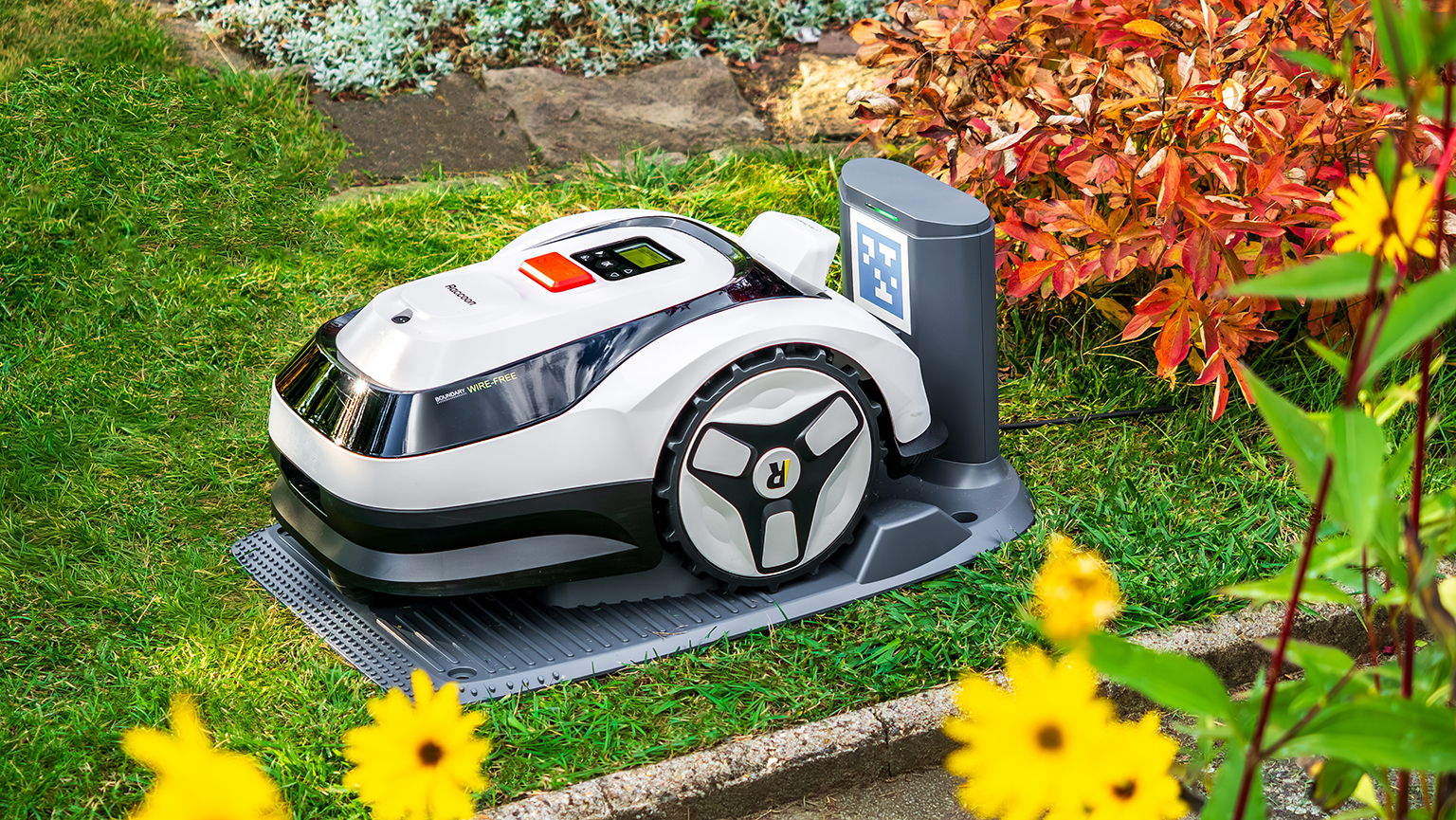 Ladestation des RoboUP Racoon 2 SE