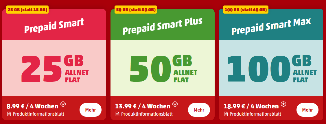 Penny mobil mehr Daten